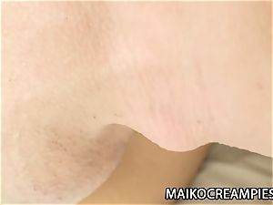 Yukari Kiyoi - smallish orbs JAV teenage pounded And Creampied